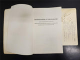 Vtg Photographers on Photography Book By Nathan Lyons w/ Course Purchase Receipt