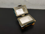 Vtg Colorful Decorative Arm Chair Jewelry/Trinket Collectible Keepsake Box Nice