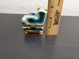 Vtg Colorful Decorative Arm Chair Jewelry/Trinket Collectible Keepsake Box Nice