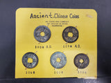 Ancient Chinese Coin Lot of 5 1008 A.D.-1086 AD Currency Collectible Money Coins