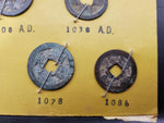 Ancient Chinese Coin Lot of 5 1008 A.D.-1086 AD Currency Collectible Money Coins