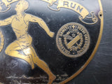 Vtg 1946 St Peters College HS Interscholastic Cross Country Run Team Award Medal