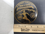 Vtg 1946 St Peters College HS Interscholastic Cross Country Run Team Award Medal