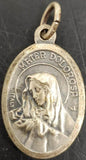 Virgin Mary/Jesus Pendant Ecce Homo/Mater Dolorosh Made in Italy Jewelry