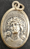 Virgin Mary/Jesus Pendant Ecce Homo/Mater Dolorosh Made in Italy Jewelry