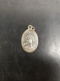 Virgin Mary/Jesus Pendant Ecce Homo/Mater Dolorosh Made in Italy Jewelry
