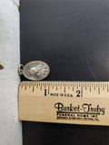 Virgin Mary/Jesus Pendant Ecce Homo/Mater Dolorosh Made in Italy Jewelry