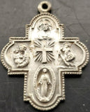 Vtg St Vincent Protect Us/St. Joseph Pray For Us Pendant For Necklace Men/Womens