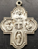Vtg St Vincent Protect Us/St. Joseph Pray For Us Pendant For Necklace Men/Womens