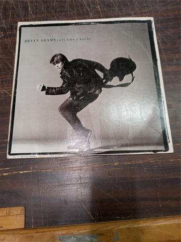 Vtg Bryan Adams Vinyl Record Cuts Like A Knife 1983 A&M SP-6-4919 California