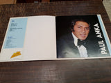 Vtg Paul Anka Hit Parade Vinyl Record Italy Gatefold Booklet Valentine Records