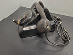 Vtg Circa 1930's Black Leich Bakelite Crank Telephone Desktop Office Collectible