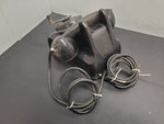 Vtg Circa 1930's Black Leich Bakelite Crank Telephone Desktop Office Collectible