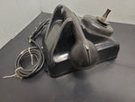 Vtg Circa 1930's Black Leich Bakelite Crank Telephone Desktop Office Collectible
