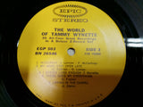 The World Of Tammy Wynette Vinyl Record Album Deluxe 2-Disc Set 70' Epic Country
