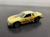Vtg 1983 Hot Wheels Yellow #4 Thunderbird Mattel Malaysia Diecast Cars Collectib