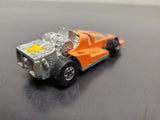 Vtg 1979 Hot Wheels Mattel Orange Open Rear Engine Sportscar Diecast Collectible