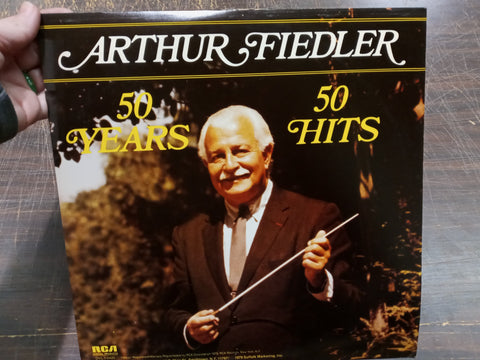 Arthur Fiedler 50 Years & Hits 1979 Vinyl Record Album RCA DVL 1-0420 Suffolk