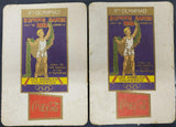 Vtg1932 Olympics Coca Cola Set Of Coasters Los Angeles CA July 30-Aug. 14 Unique