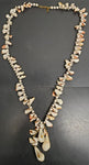 Vtg Miriam Haskell Seashell & Pearl Ornate Women's Necklace Jewelry Collectible