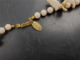 Vtg Miriam Haskell Seashell & Pearl Ornate Women's Necklace Jewelry Collectible
