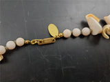 Vtg Miriam Haskell Seashell & Pearl Ornate Women's Necklace Jewelry Collectible