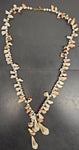 Vtg Miriam Haskell Seashell & Pearl Ornate Women's Necklace Jewelry Collectible