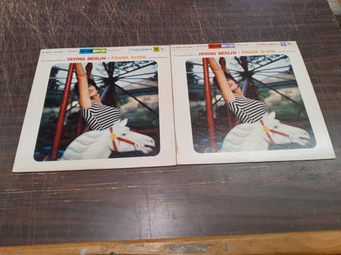 Irving Berlin Frank DeVol Orchestra CS8045 & CS8044 Columbia Record Album Vinyl