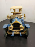 Vtg 1976 Jim Beam 1909 Blue Thomas Blue Flyer Car EMPTY Decanter Regal China VF