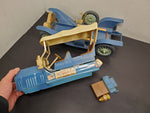 Vtg 1976 Jim Beam 1909 Blue Thomas Blue Flyer Car EMPTY Decanter Regal China VF