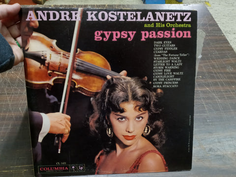 Andre Kostelanetz & Orchestra Gypsy Passion Columbia Records Vinyl Album 1960
