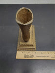 Antique Cast Iron Victorian Ladies Shoe Boot Paperweight Door Stop Collectible