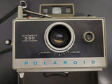 Vtg Polaroid Automatic 330 Land Camera W/Shoulder Strap Photography Collectible