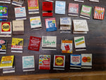 Vtg Matchbooks Assorted Cover Phillumeny Collection Custom Diamond Full/Empty