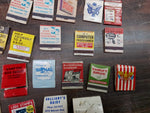 Vtg Matchbooks Assorted Cover Phillumeny Collection Custom Diamond Full/Empty