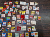 Vtg Matchbooks Assorted Cover Phillumeny Collection Custom Diamond Full/Empty