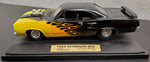 Tootsie Toy Hard Body 1969 Plymouth GTX Black W/Flames Diecast Model Collectible