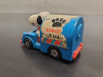Vtg Snoopy US Mail Diecast Car Aviva 1956, 1966 United Feature Syndicate HK #C21