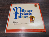 Pilsner Pretzels Polkas Vinyl Record Vardi Album & Medallion Strings Percussion