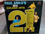 Paul Ankas 21 Golden Hits LPM-2691 Vinyl Record 1963 Camy Production Joe Sherman