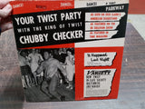 Your Twist Party Vinyl Album Parkway Record Chubby Checker King Of Twist P7007