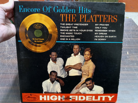 Encore Of Golden Hits Vinyl Album The Platters 1960 Mercury Records MG 20472