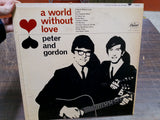 Peter & Gordon A World Without Love Vinyl Album Capitol Records 1964 T-2115 Mono
