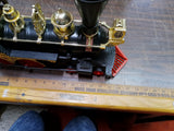 Vtg Jim Beam Railroad Decanters EMPTY JB Turner Barrel Car Caboose Wood Freight