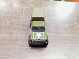 Vintage Buddy L 1970 Army Transport Truck T-5278 Hong Kong 1980s Pressed Metal