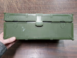 GI Joe Footlocker 1993 Green Storage Box Locker W Tray & Rope Latches Empty