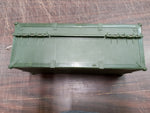 GI Joe Footlocker 1993 Green Storage Box Locker W Tray & Rope Latches Empty