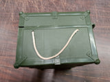 GI Joe Footlocker 1993 Green Storage Box Locker W Tray & Rope Latches Empty