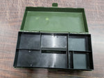 GI Joe Footlocker 1993 Green Storage Box Locker W Tray & Rope Latches Empty