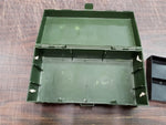 GI Joe Footlocker 1993 Green Storage Box Locker W Tray & Rope Latches Empty